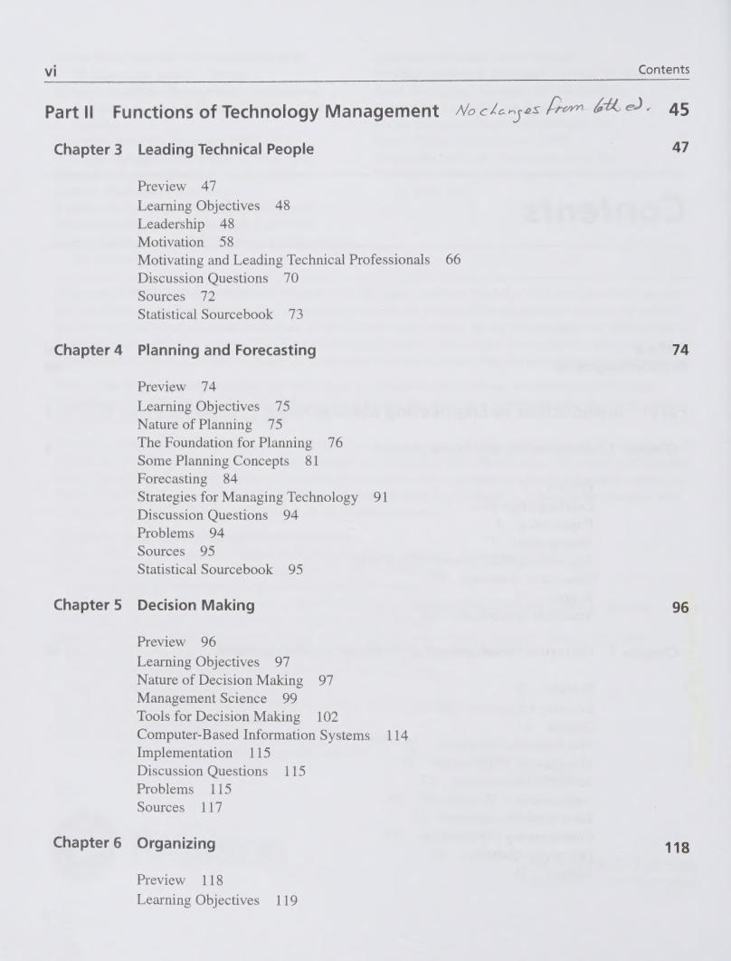 Preview page 10 of Managing Engineering and Technology 7th Edition