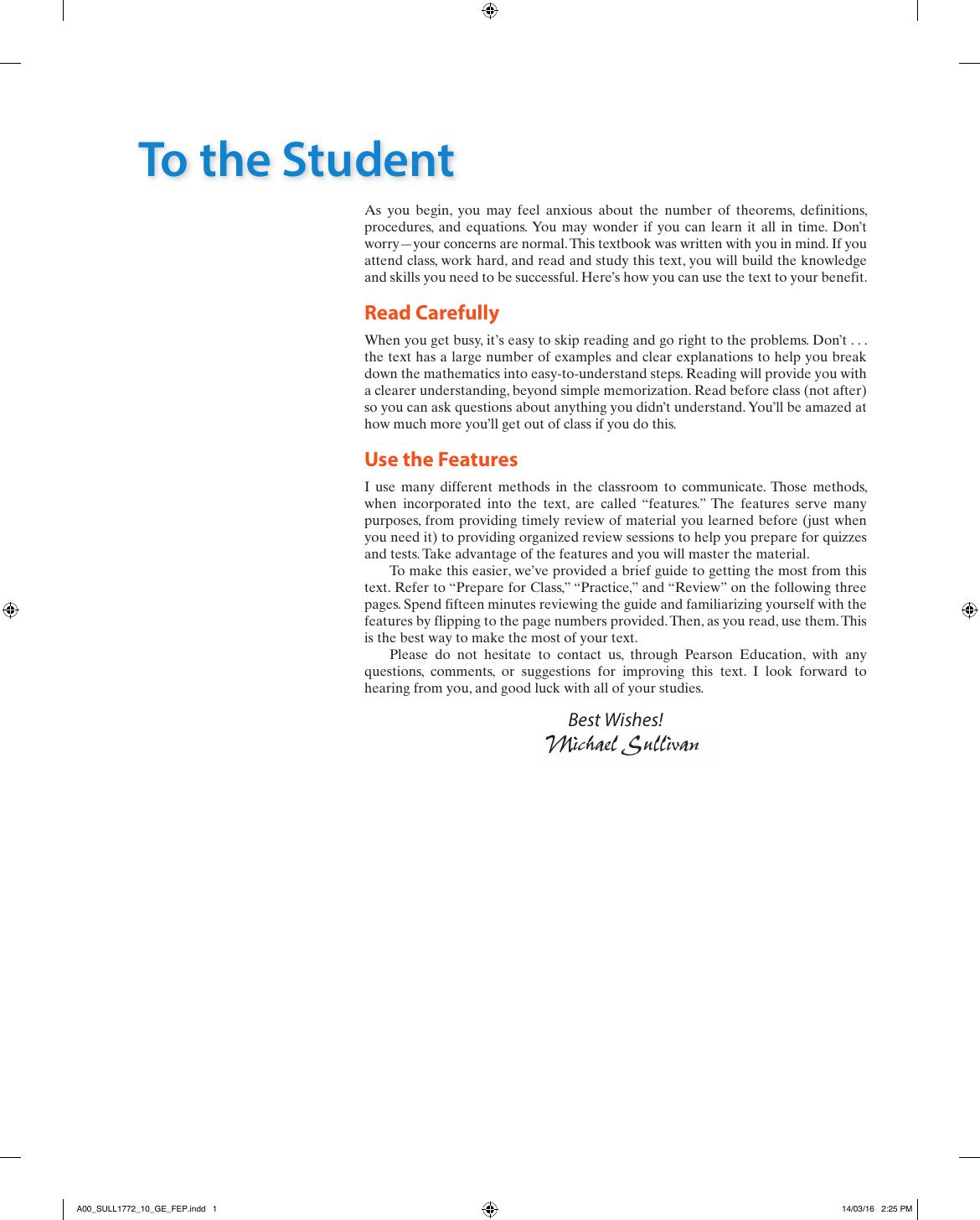 Preview page 2 of Michael Sullivan - Precalculus, Global Edition (2017, Pearson Education) - libgen.li