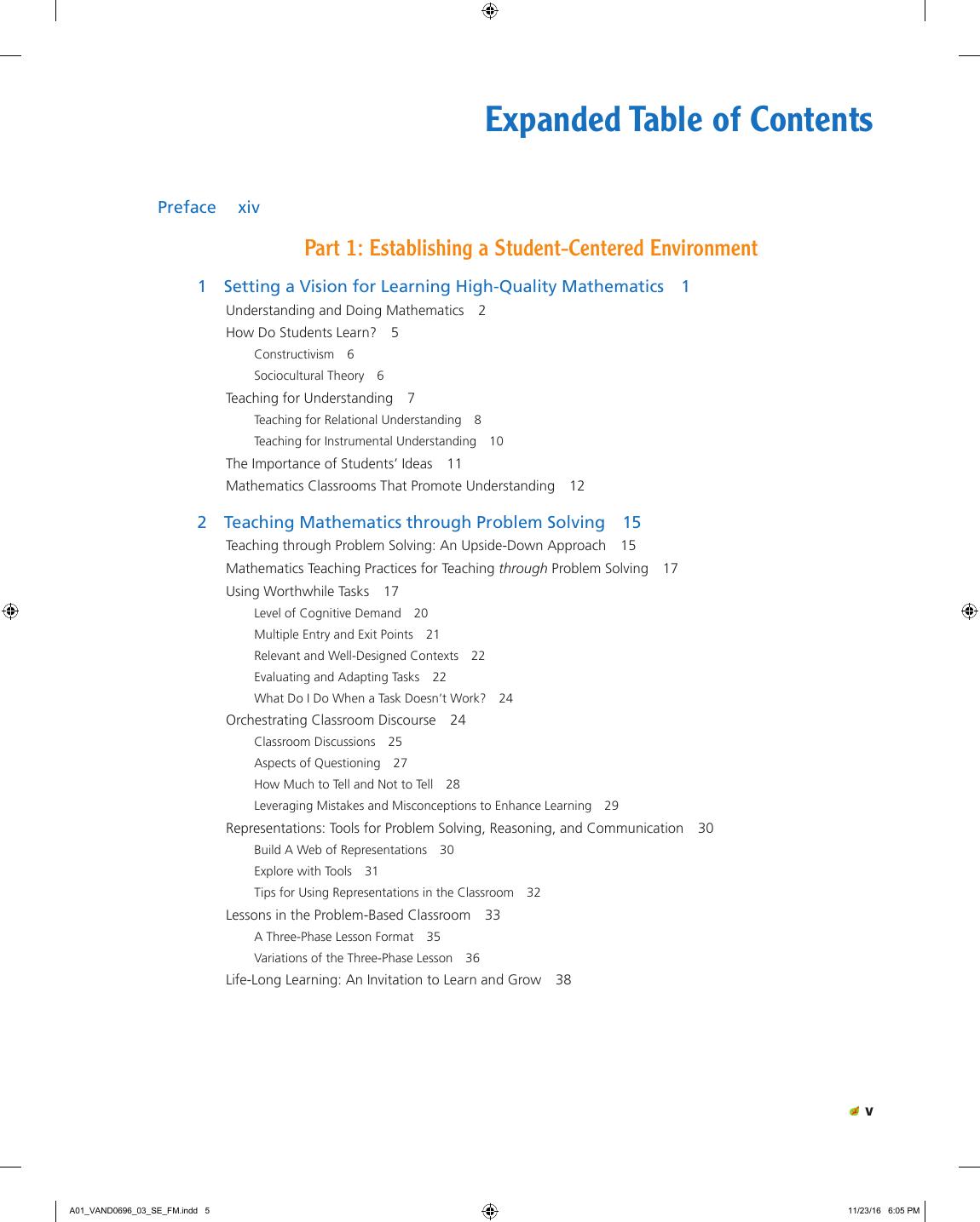 Preview page 6 of eBook PDF Teaching Student-Centered Mathematics Developmentally Appropriate Instruction for Grades 6-8 Volume 3 3rd Edit
