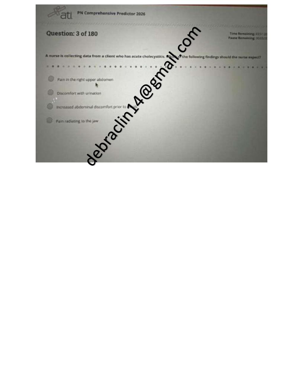 Preview page 3 of ATI PN Comprehensive Predictor Exit Exam 2026 | Level 3 Practice Questions and Detailed Rationales | Study Guide