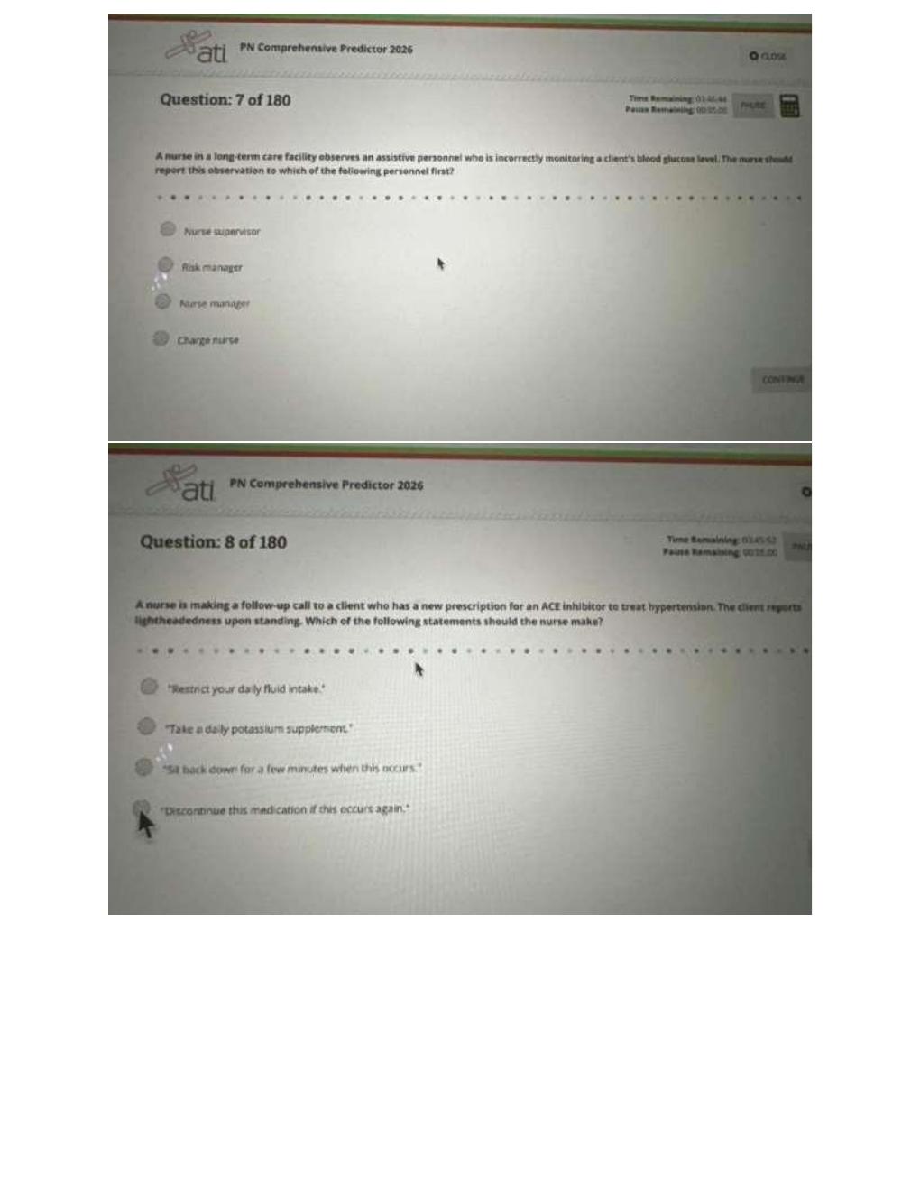 Preview page 7 of ATI PN Comprehensive Predictor Exit Exam 2026 | Level 3 Practice Questions and Detailed Rationales | Study Guide