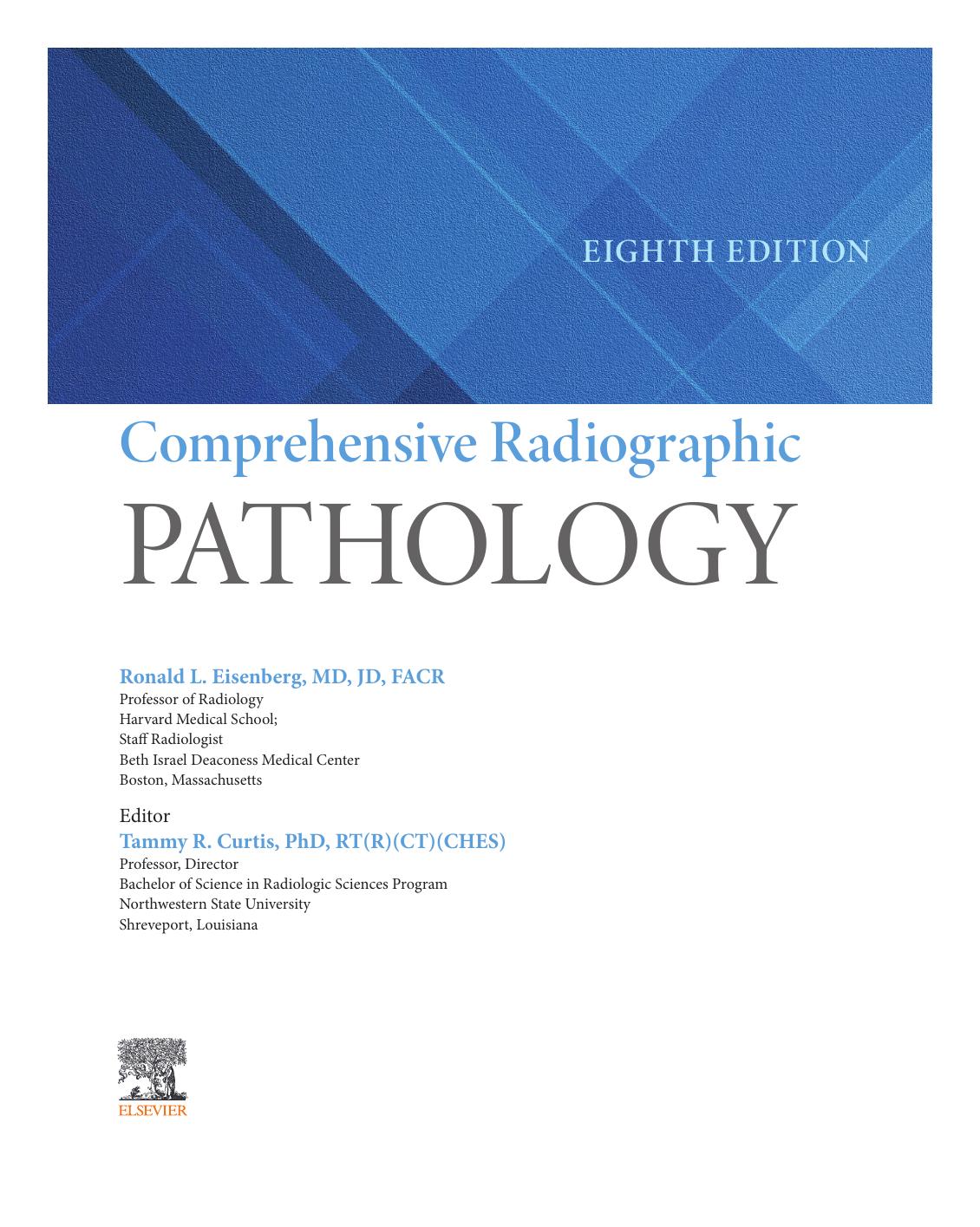 Preview page 4 of Comprehensive Radiographic Pathology 8th Edition By Ronald Eisenberg