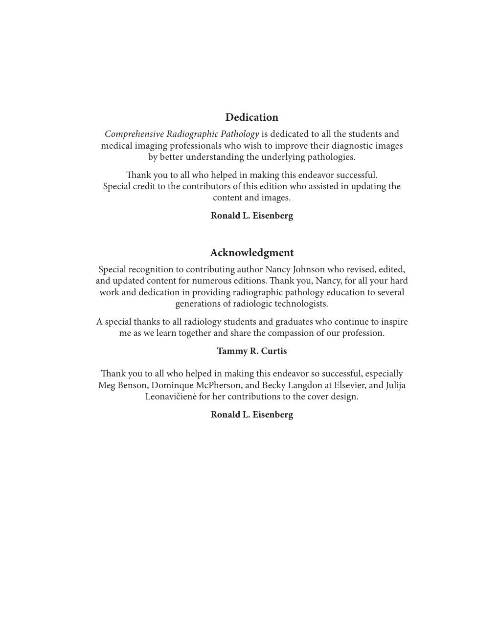 Preview page 6 of Comprehensive Radiographic Pathology 8th Edition By Ronald Eisenberg