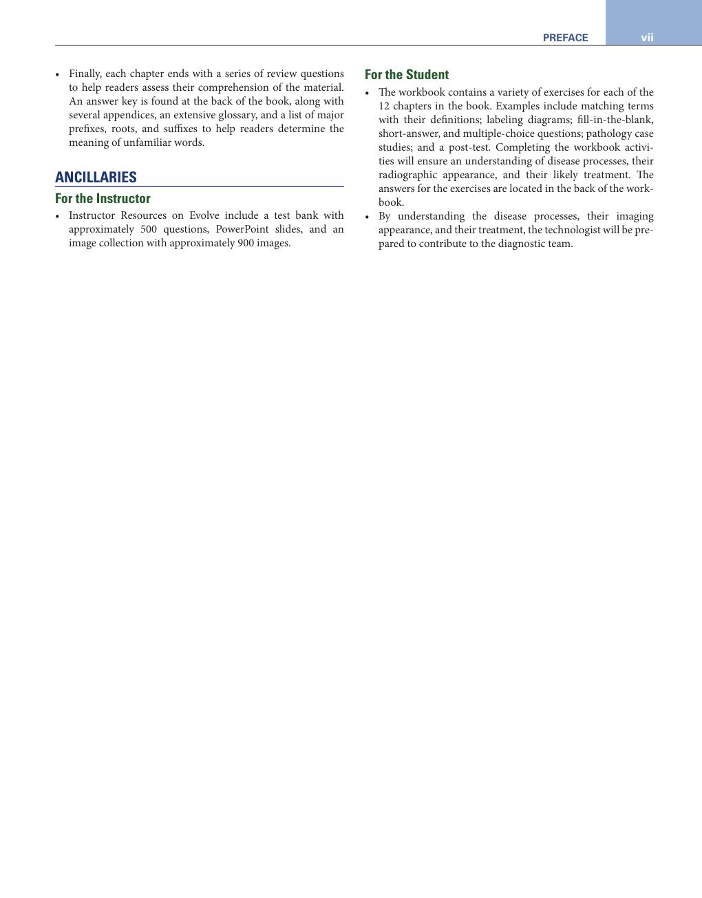 Preview page 8 of Comprehensive Radiographic Pathology 8th Edition By Ronald Eisenberg