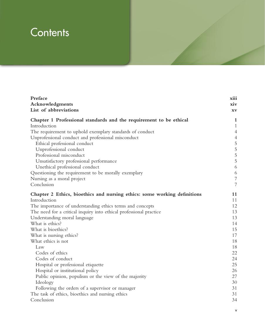 Preview page 7 of Bioethics A Nursing Perspective 7th Edition By Megan-Jane Johnstone