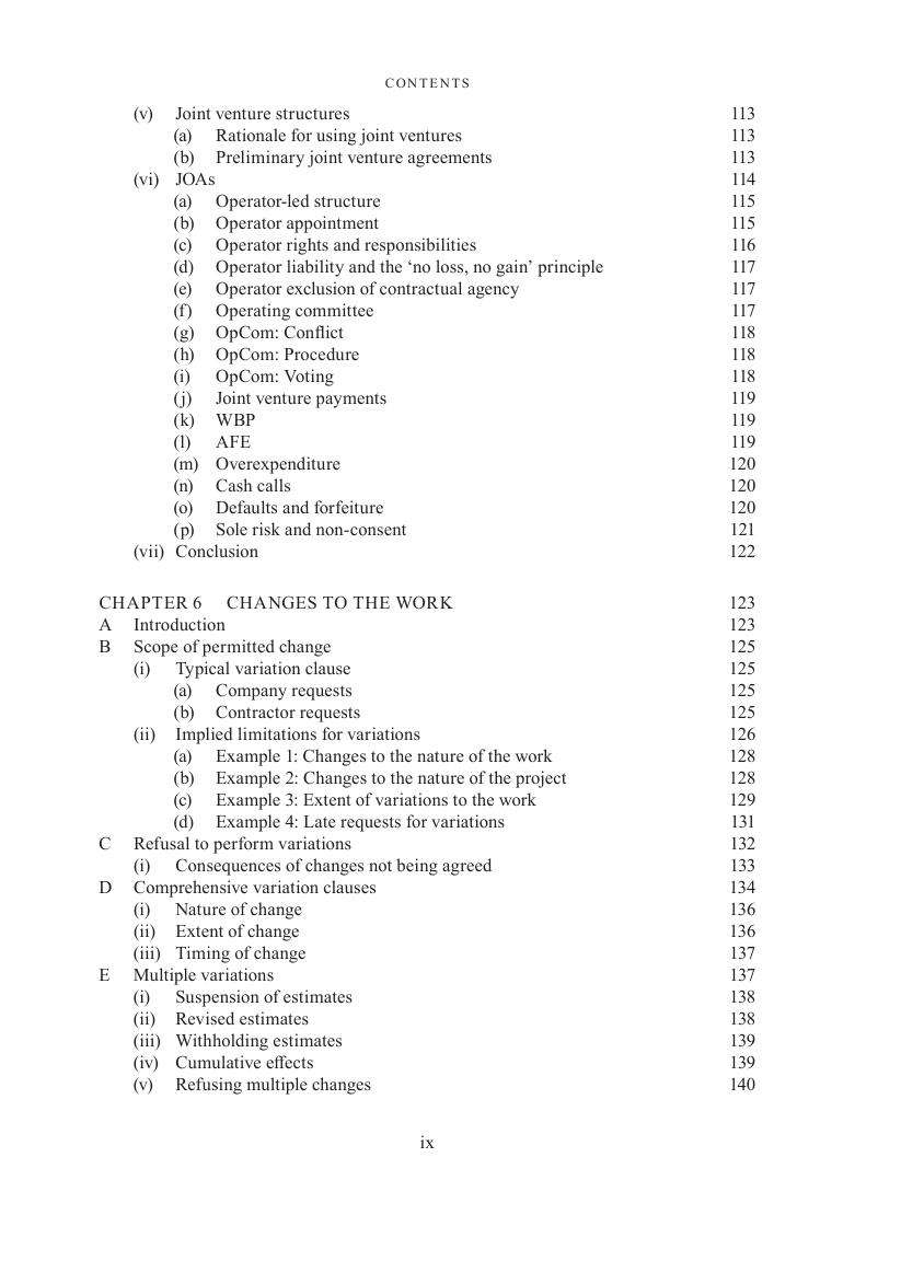 Preview page 10 of Offshore Construction Law and Practice 2nd Edition BY Stuart Beadnall; Simon Moore,