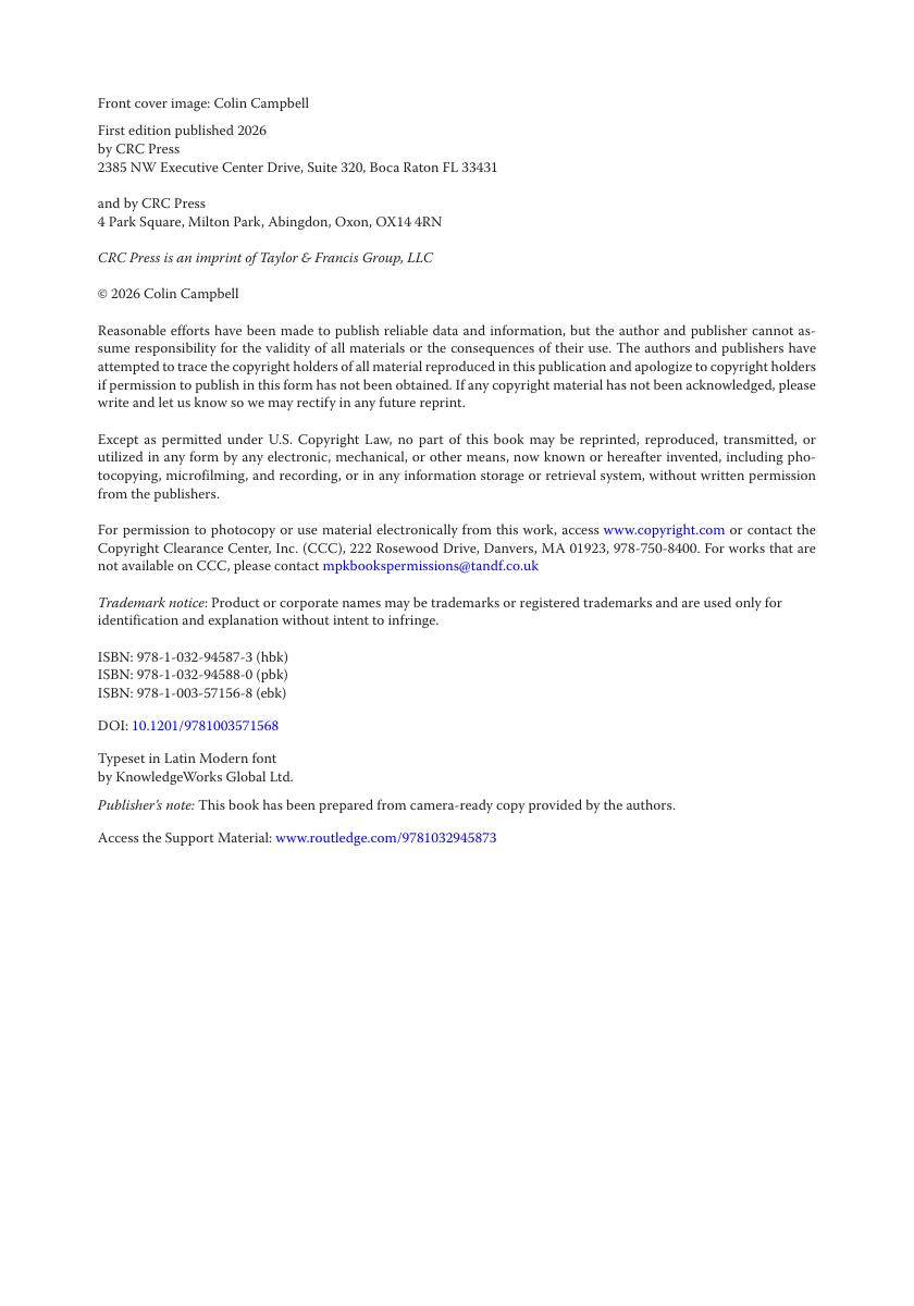 Preview page 5 of Physics A Focused Introduction By Colin Campbell |
