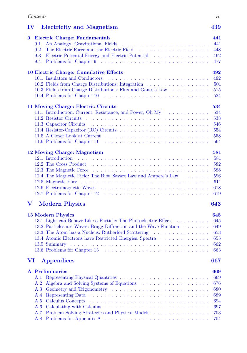 Preview page 8 of Physics A Focused Introduction By Colin Campbell |