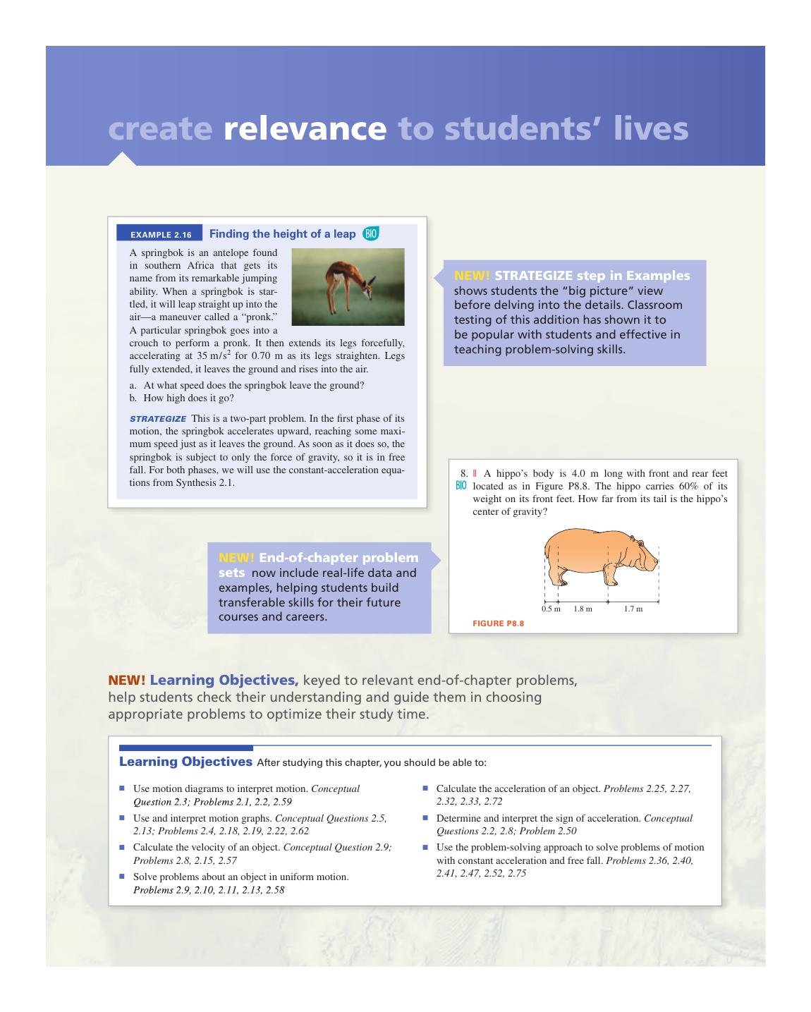 Preview page 8 of College Physics A Strategic Approach Plus Mastering Physics 4th Edition By Randall Knight, Brian Jones, Stuart Field
