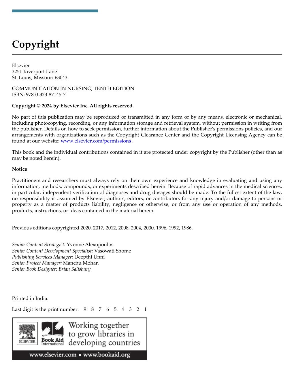 Preview page 3 of Communication in Nursing 10th Edition By Julia Balzer Riley eBook PDF