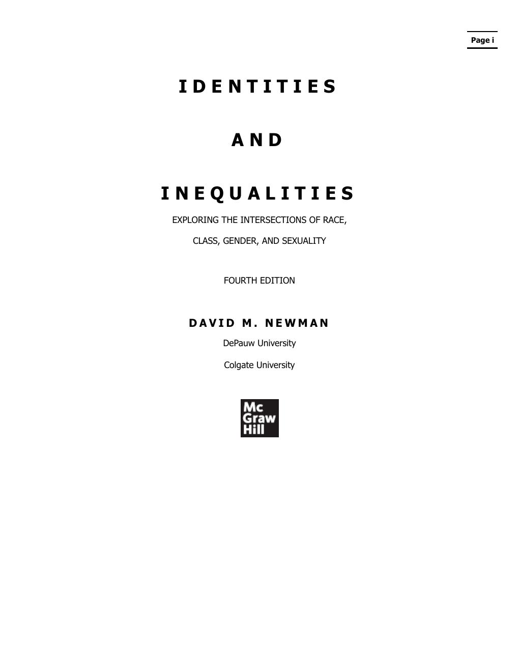 Preview page 2 of Identities and Inequalities 4th Edition By David Newman eBook PDF