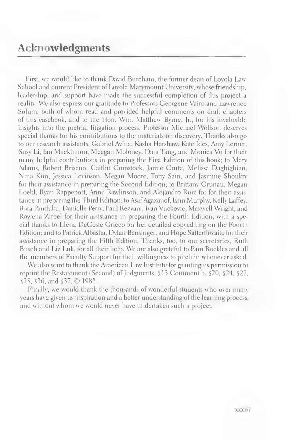 Preview page 10 of OCR Civil Procedure Cases and Problems 5th Edition By Allan Ides, Christopher May, Simona Grossi