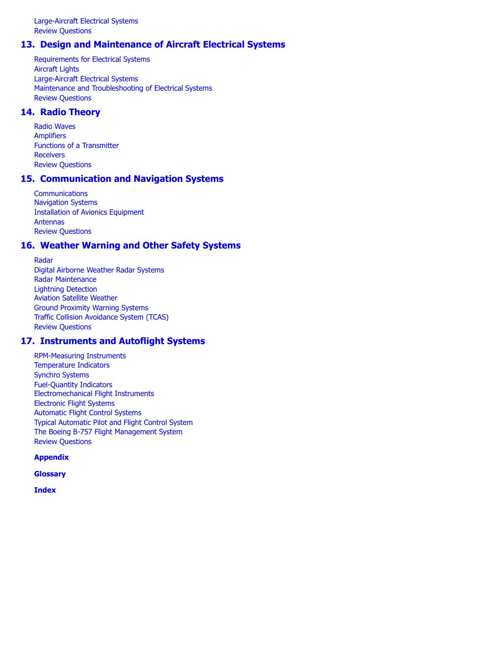 Preview page 9 of Aircraft Electricity and Electronics 6th Edition By Thomas Eismin