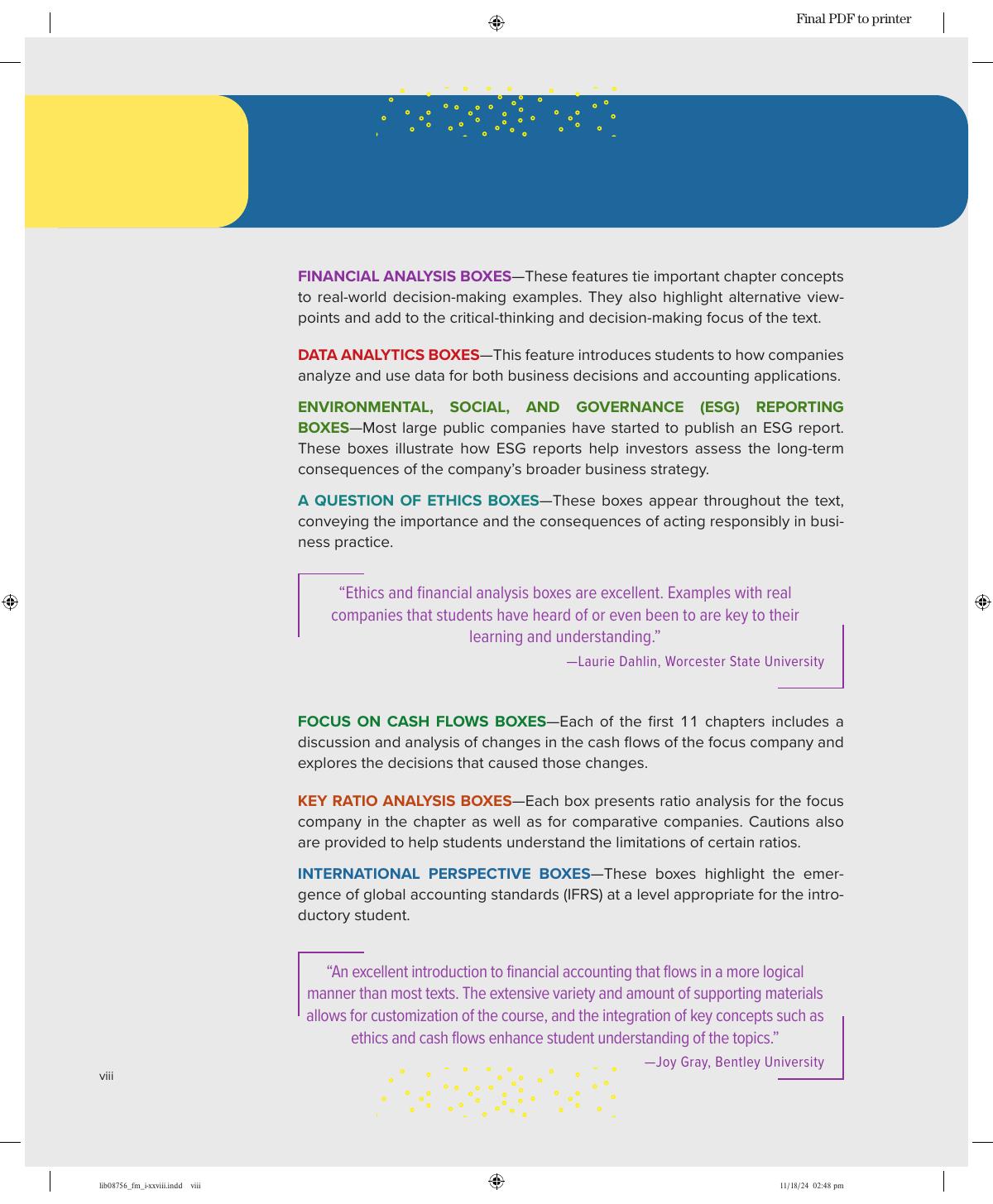 Preview page 9 of Financial Accounting 12th Edition By Robert LIBBY