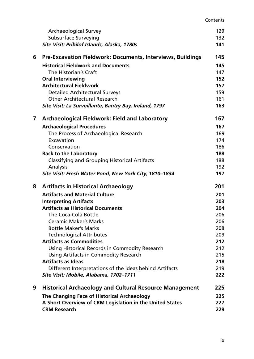 Preview page 10 of Historical Archaeology 3rd Edition By Charles Orser