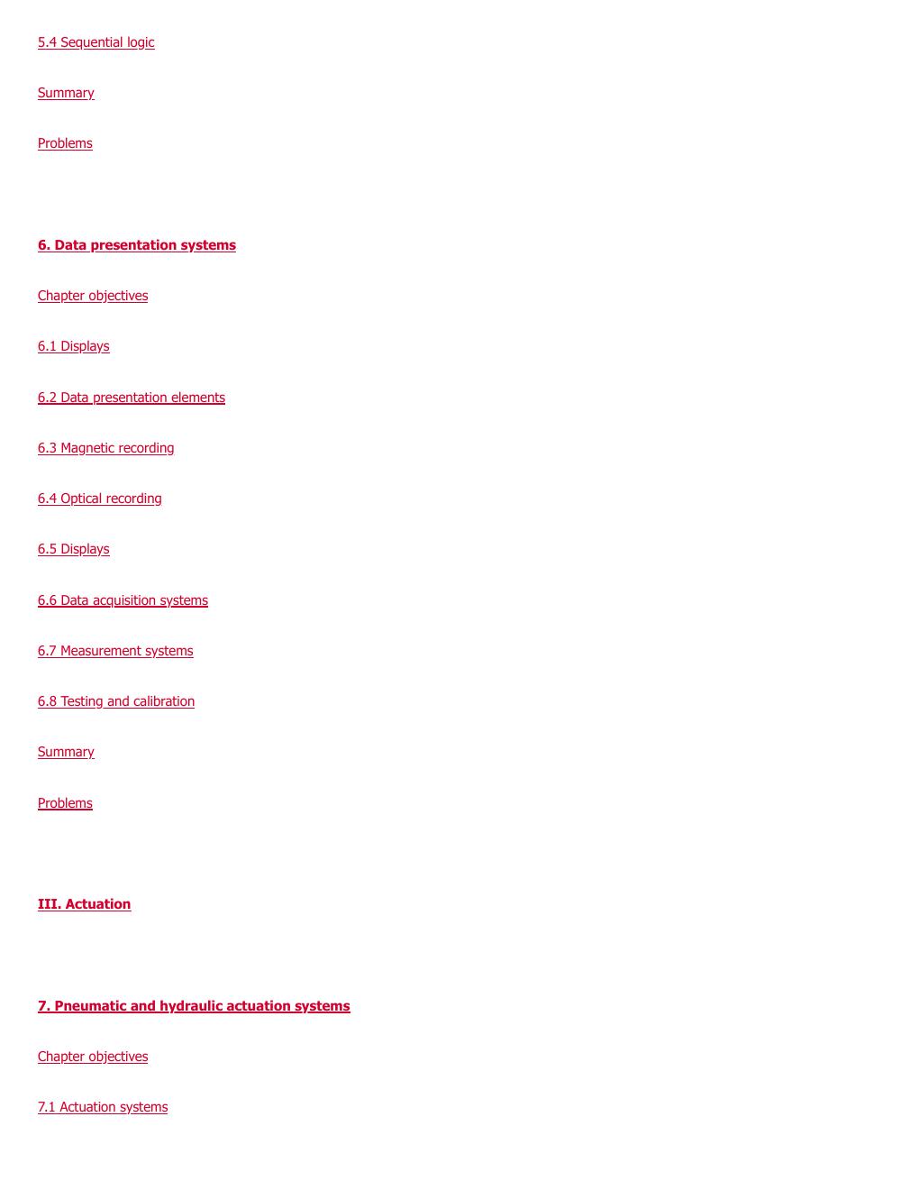 Preview page 7 of Mechatronics Electronic Control Systems In Mechanical and Electrical Engineering 7th Edition By William Bolton