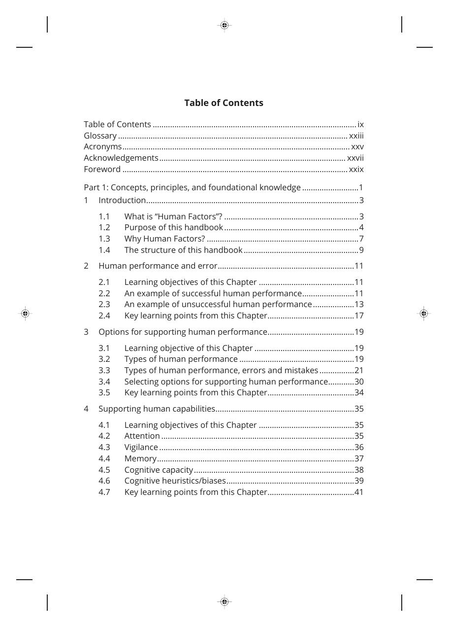 Preview page 7 of Human Factors Handbook for Process Plant Operations Improving Process Safety and System Performance 1st Edition By CCPS
