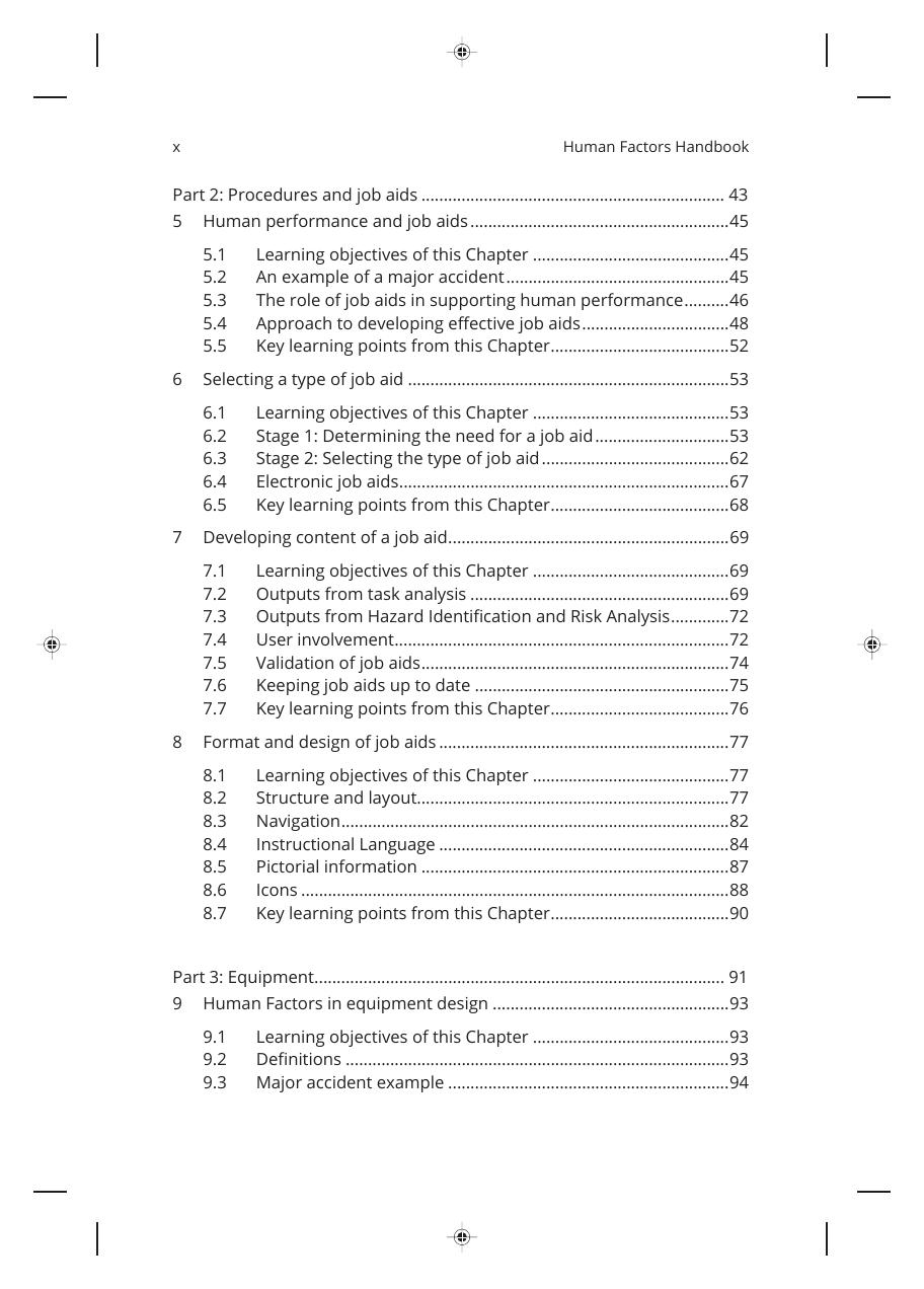 Preview page 8 of Human Factors Handbook for Process Plant Operations Improving Process Safety and System Performance 1st Edition By CCPS