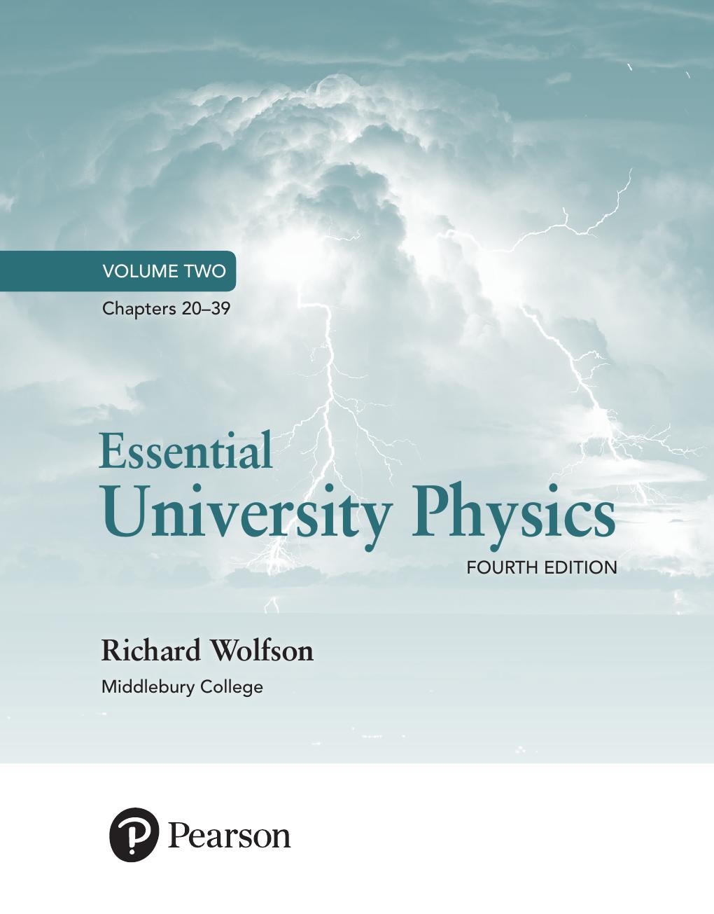 Preview page 3 of Essential university physics 4th Edition Vol 2 By Richard Wolfson | eBook