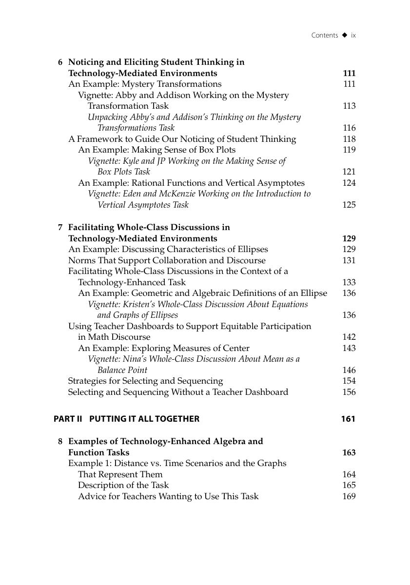 Preview page 10 of eBook PDF Exploring Math with Technology Practices for Secondary Math Teachers 1st Edition By Allison W. McCulloch, Jenn