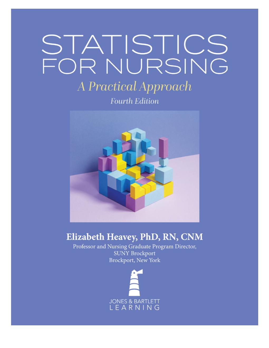 Preview page 2 of Statistics for Nursing 4th Edition By Elizabeth Heavey eBook PDF