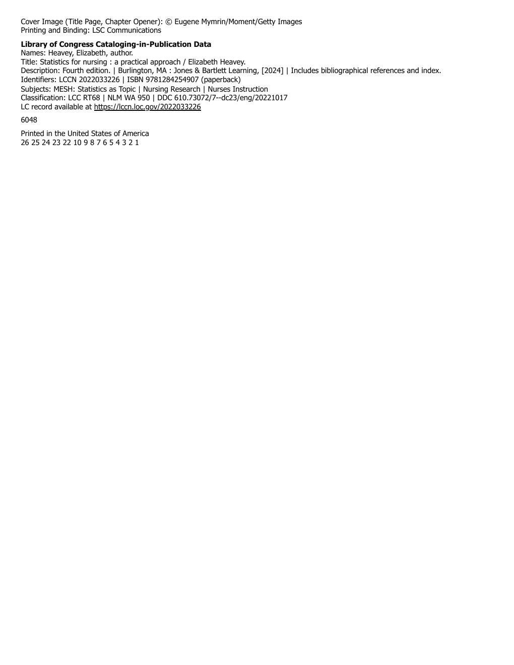 Preview page 4 of Statistics for Nursing 4th Edition By Elizabeth Heavey eBook PDF