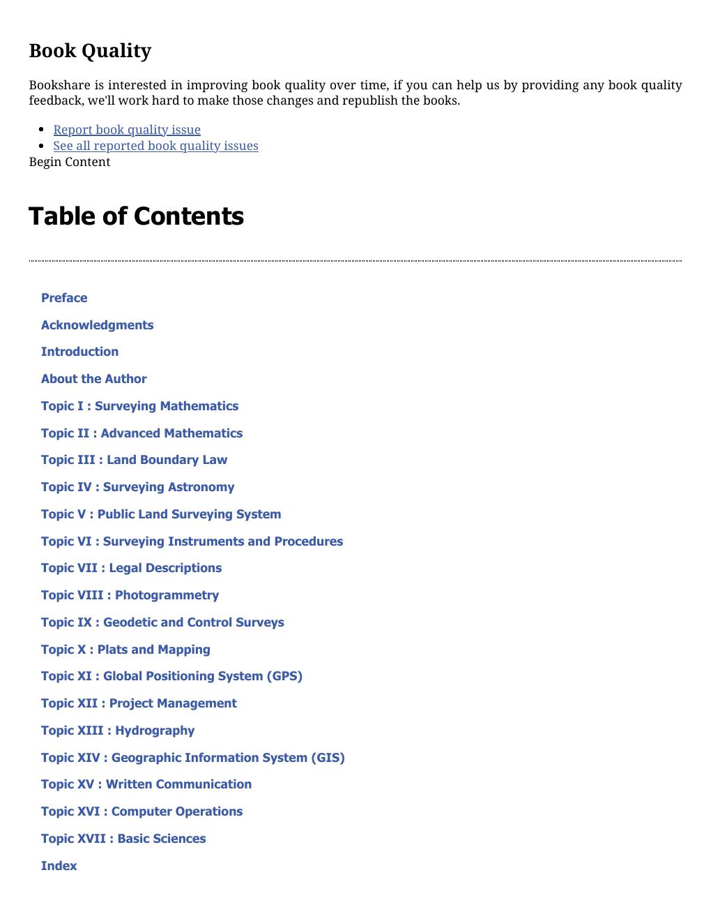 Preview page 4 of Surveying Solved Problems 5th Edition By Jan Van Sickle eBook PDF