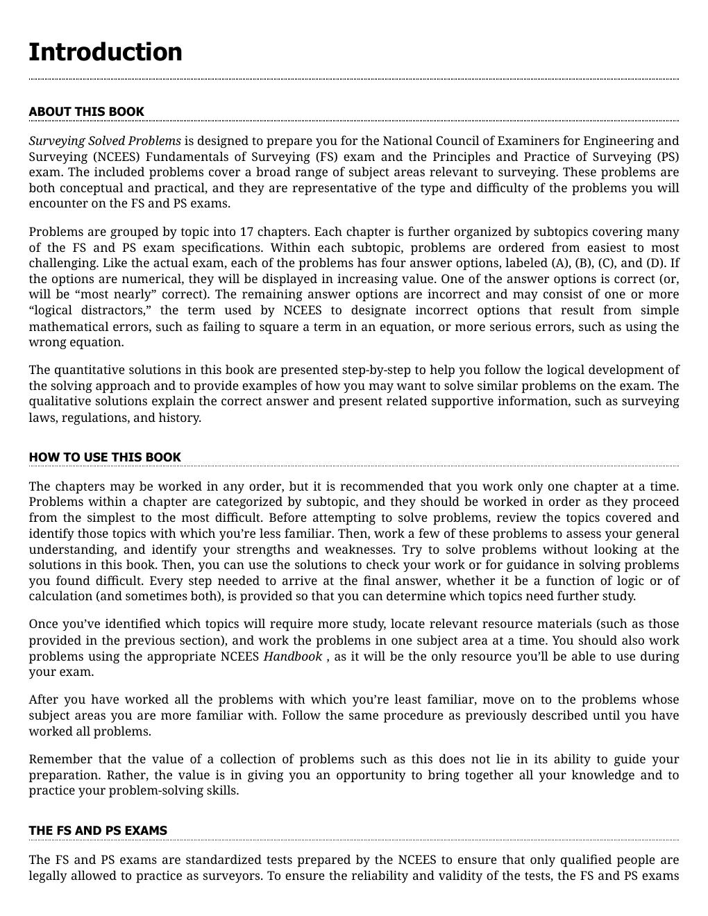 Preview page 7 of Surveying Solved Problems 5th Edition By Jan Van Sickle eBook PDF