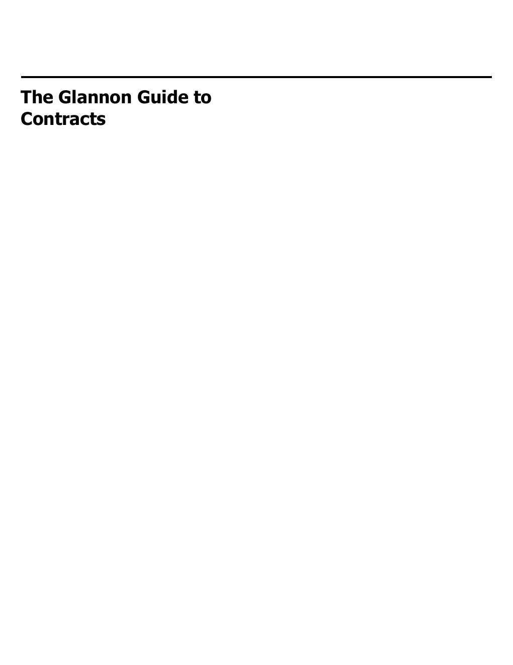 Preview page 2 of The Glannon Guide to Contracts 3rd Edition By Theodore Silver eBook PDF