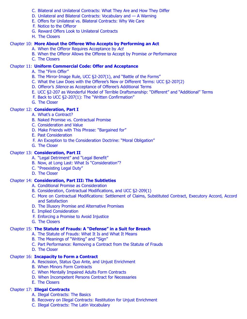 Preview page 9 of The Glannon Guide to Contracts 3rd Edition By Theodore Silver eBook PDF