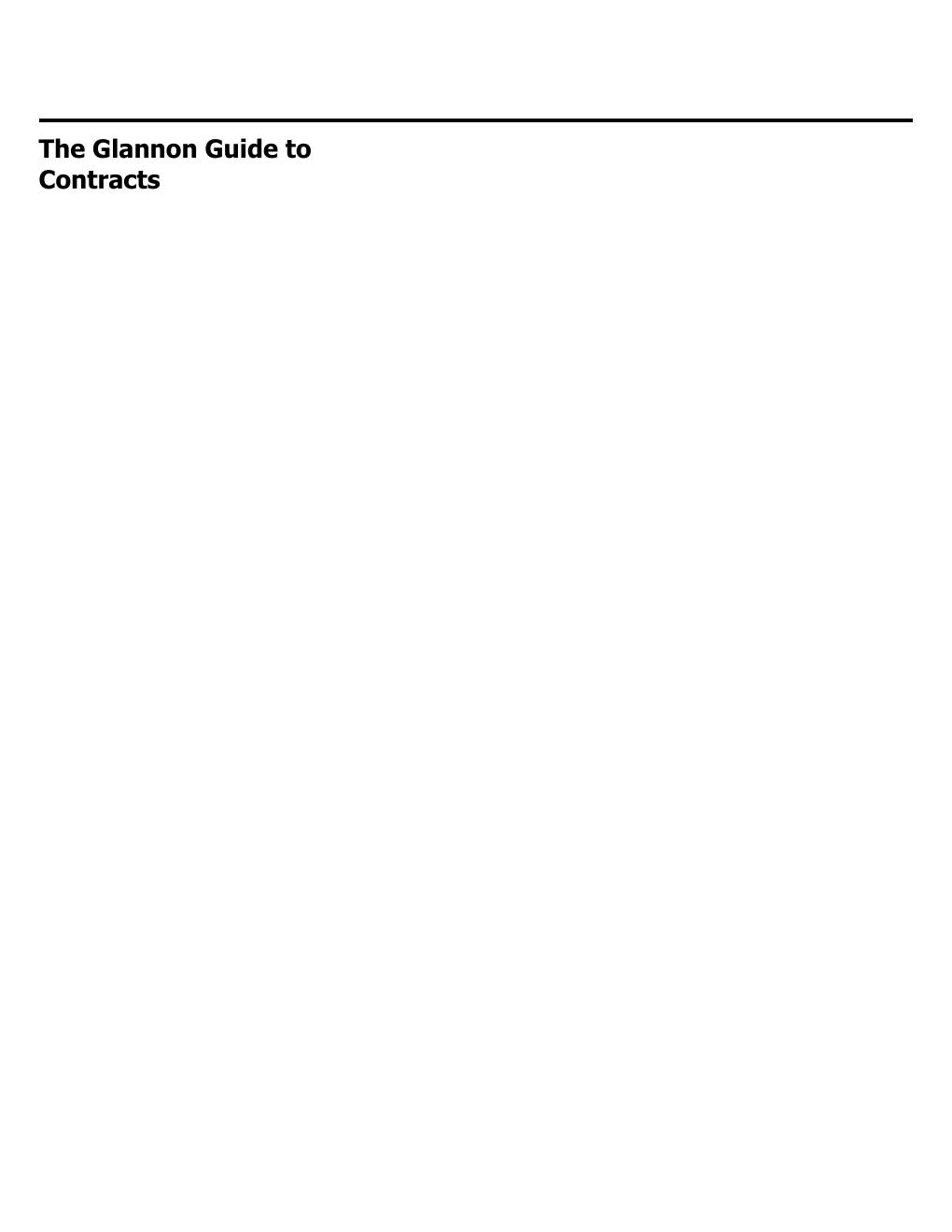 Preview page 2 of The Glannon Guide to Contracts 4th Edition By Theodore Silver eBook PDF