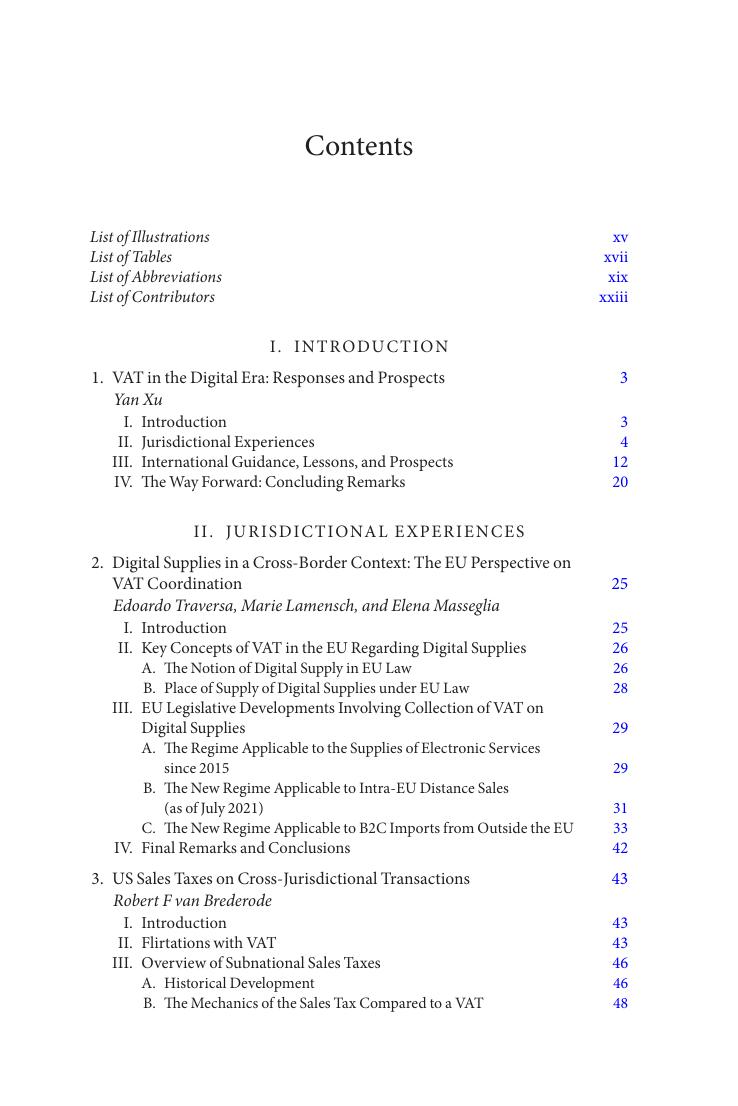 Preview page 8 of VAT in the Digital Era 1st Edition By Yan Xu