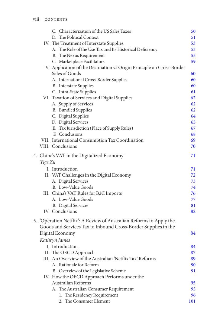 Preview page 9 of VAT in the Digital Era 1st Edition By Yan Xu
