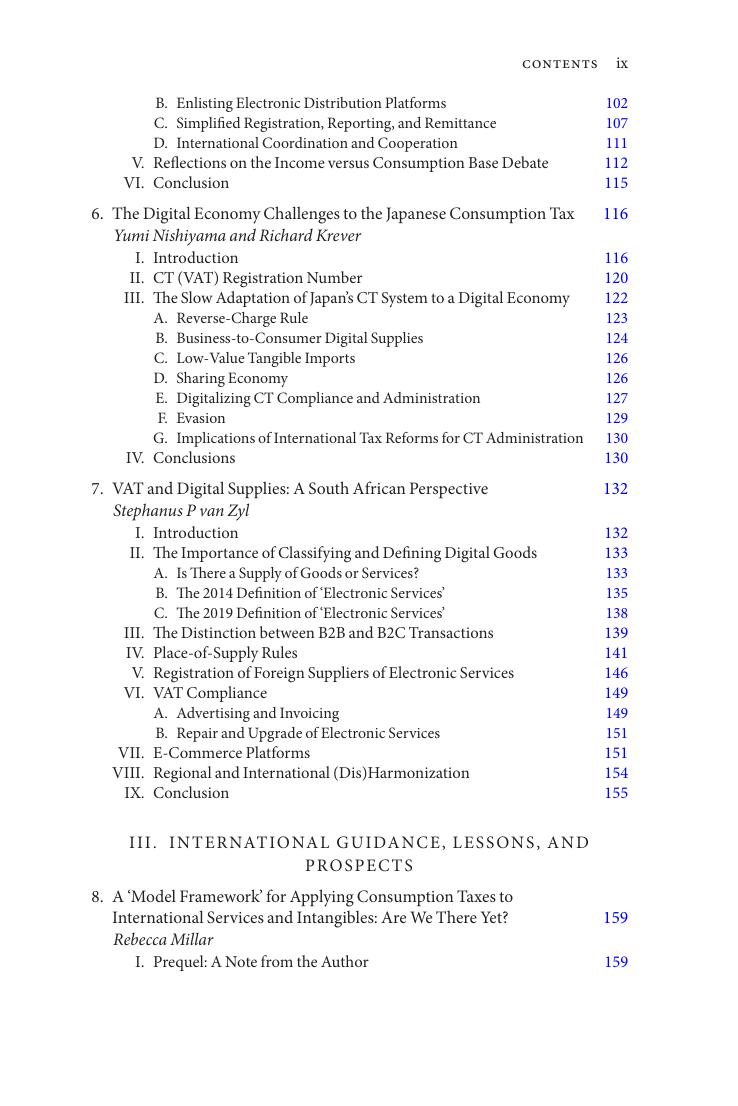 Preview page 10 of VAT in the Digital Era 1st Edition By Yan Xu