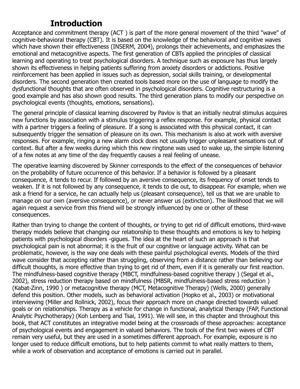 Preview page 7 of Acceptance And Commitment Therapy 1st Edition By Jon Power