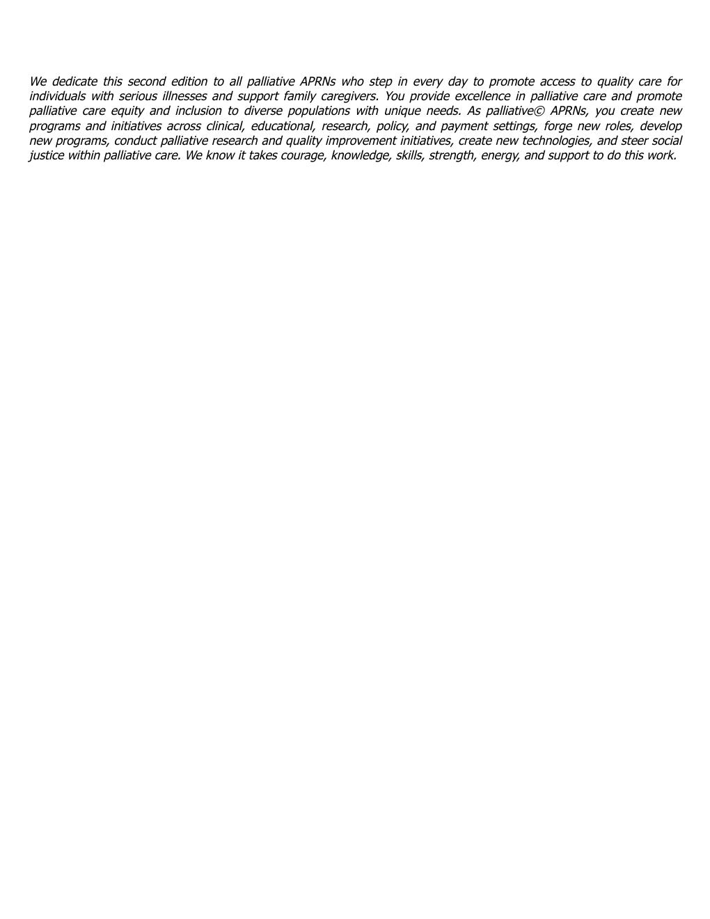 Preview page 5 of Advanced Practice Palliative Nursing 2nd Edition By Constance Dahlin , Patrick Coyne