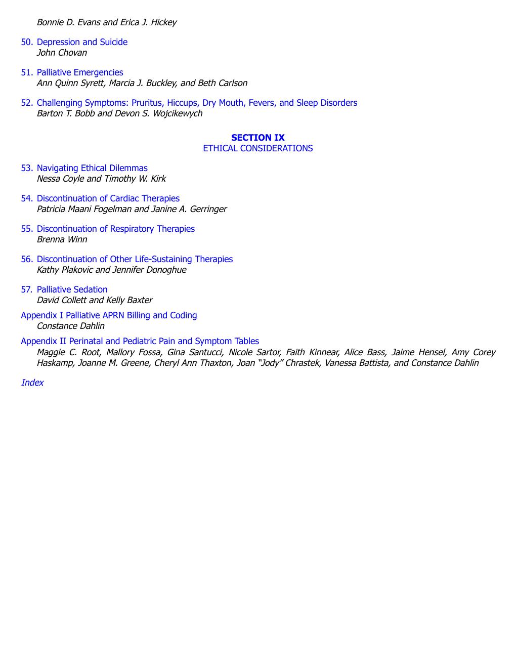 Preview page 9 of Advanced Practice Palliative Nursing 2nd Edition By Constance Dahlin , Patrick Coyne