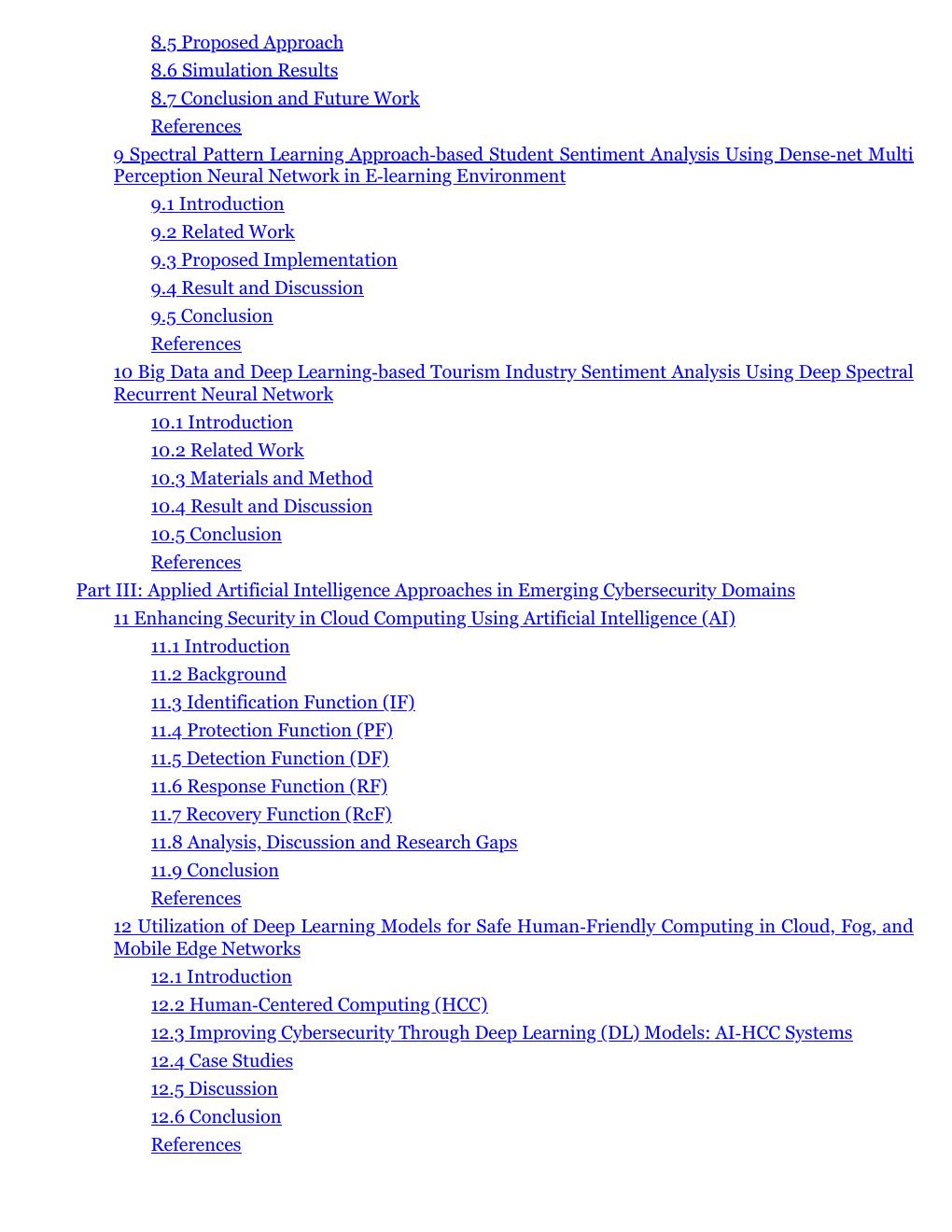 Preview page 4 of Applying Artificial Intelligence in Cybersecurity Analytics and Cyber Threat Detection 1st Edition By Shilpa Mahajan , M