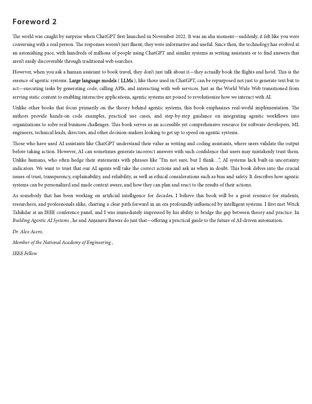 Preview page 9 of Building Agentic AI Systems Create intelligent, autonomous AI agents that can reason, plan, and adapt By Anjanava Biswas