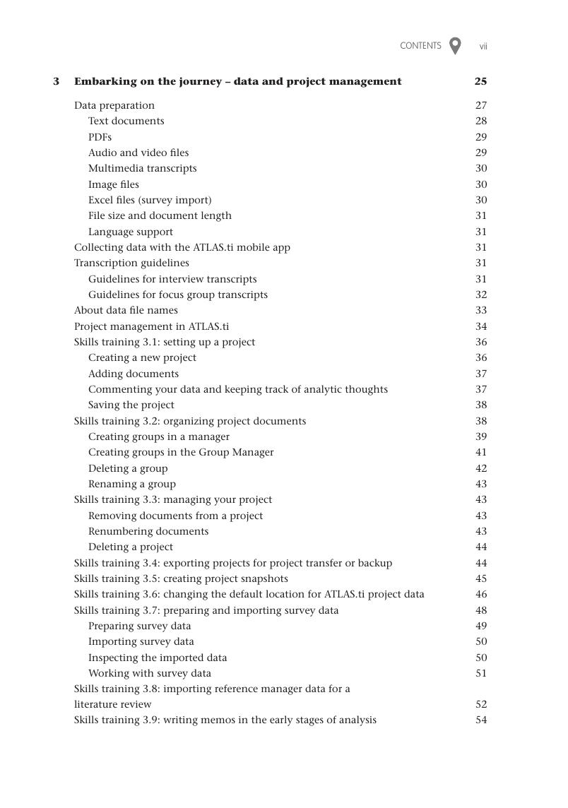 Preview page 8 of Qualitative Data Analysis with ATLAS.ti 3rd Edition By Susanne Friese