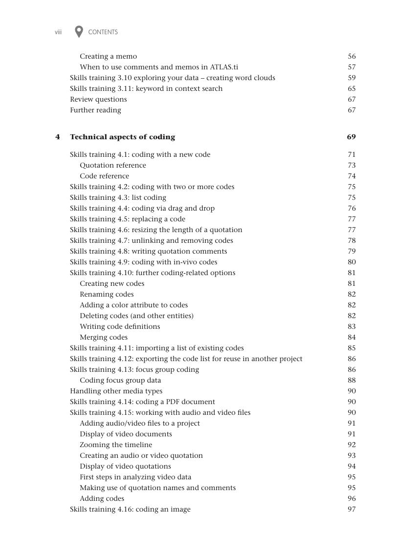 Preview page 9 of Qualitative Data Analysis with ATLAS.ti 3rd Edition By Susanne Friese