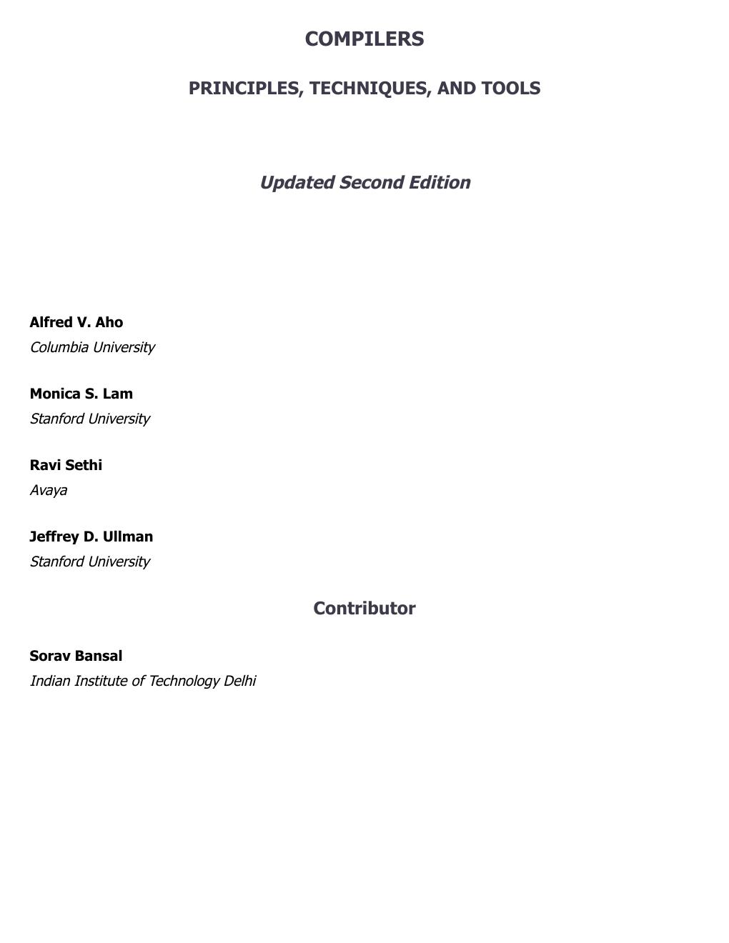 Preview page 3 of Compilers Principles, Techniques, and Tools 2nd Edition By Alfred Aho , Jeffrey Ullman , Ravi Sethi , Monica Lam