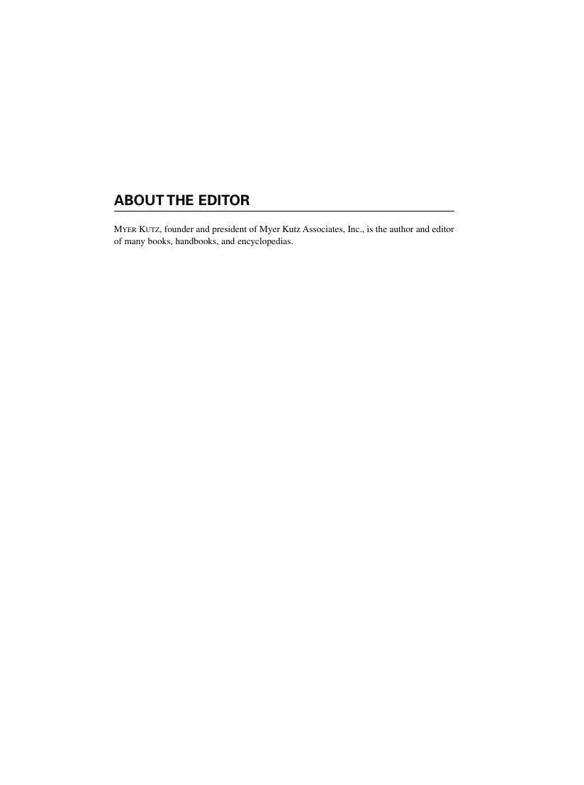 Preview page 3 of Biomedical Engineering and Design Handbook Volume 2 2nd Edition By Myer Kutz