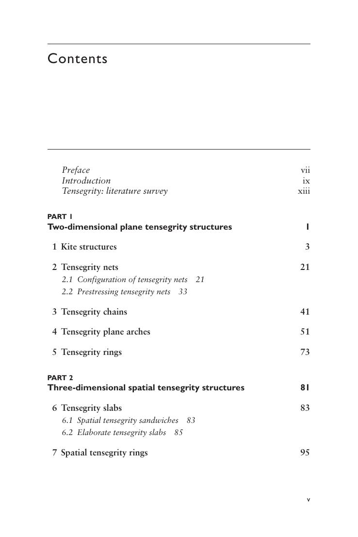 Preview page 6 of Tensegrity Structures Design Methods By Oren Vilnay Leon Chernin Margi Vilnay | eBook
