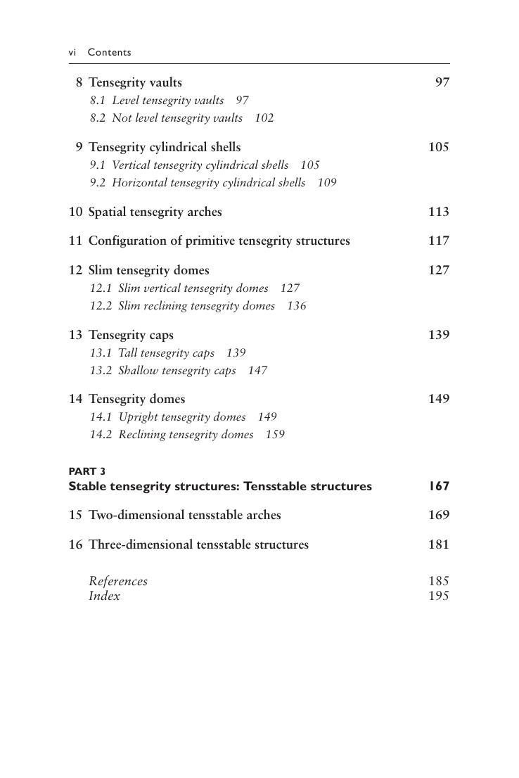 Preview page 7 of Tensegrity Structures Design Methods By Oren Vilnay Leon Chernin Margi Vilnay | eBook