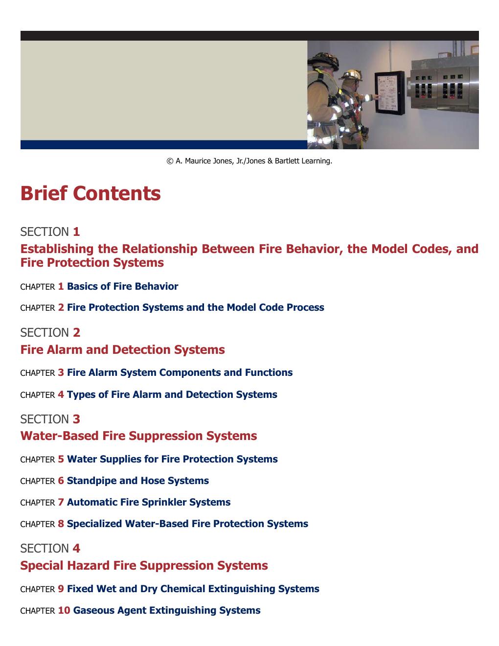 Preview page 5 of Fire Protection Systems 3rd Edition By A. Maurice Jones Jr.