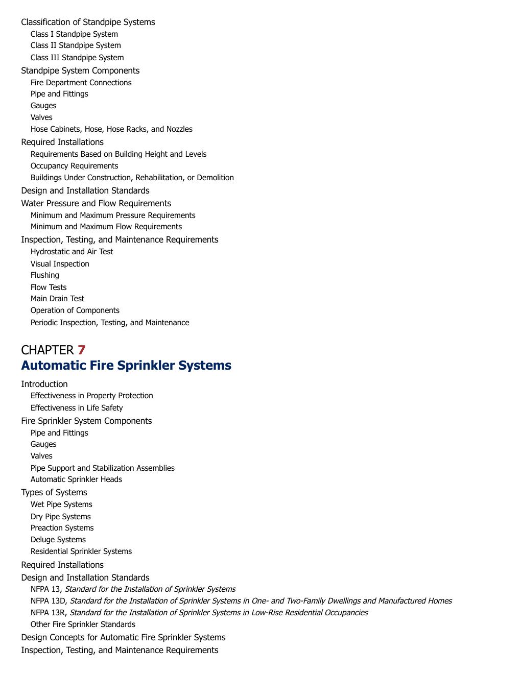 Preview page 10 of Fire Protection Systems 3rd Edition By A. Maurice Jones Jr.