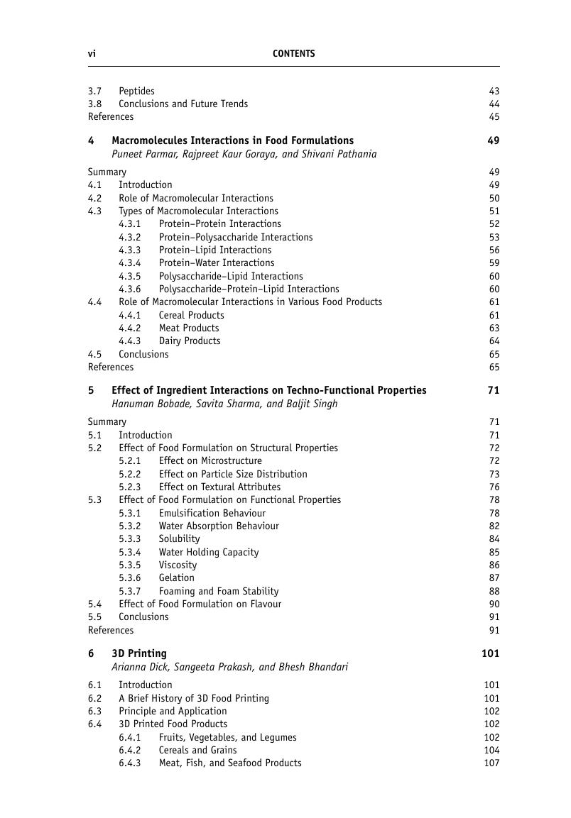 Preview page 7 of Food Formulation Novel Ingredients and Processing Techniques 1st Edition By Shivani Pathania, Brijesh Tiwari