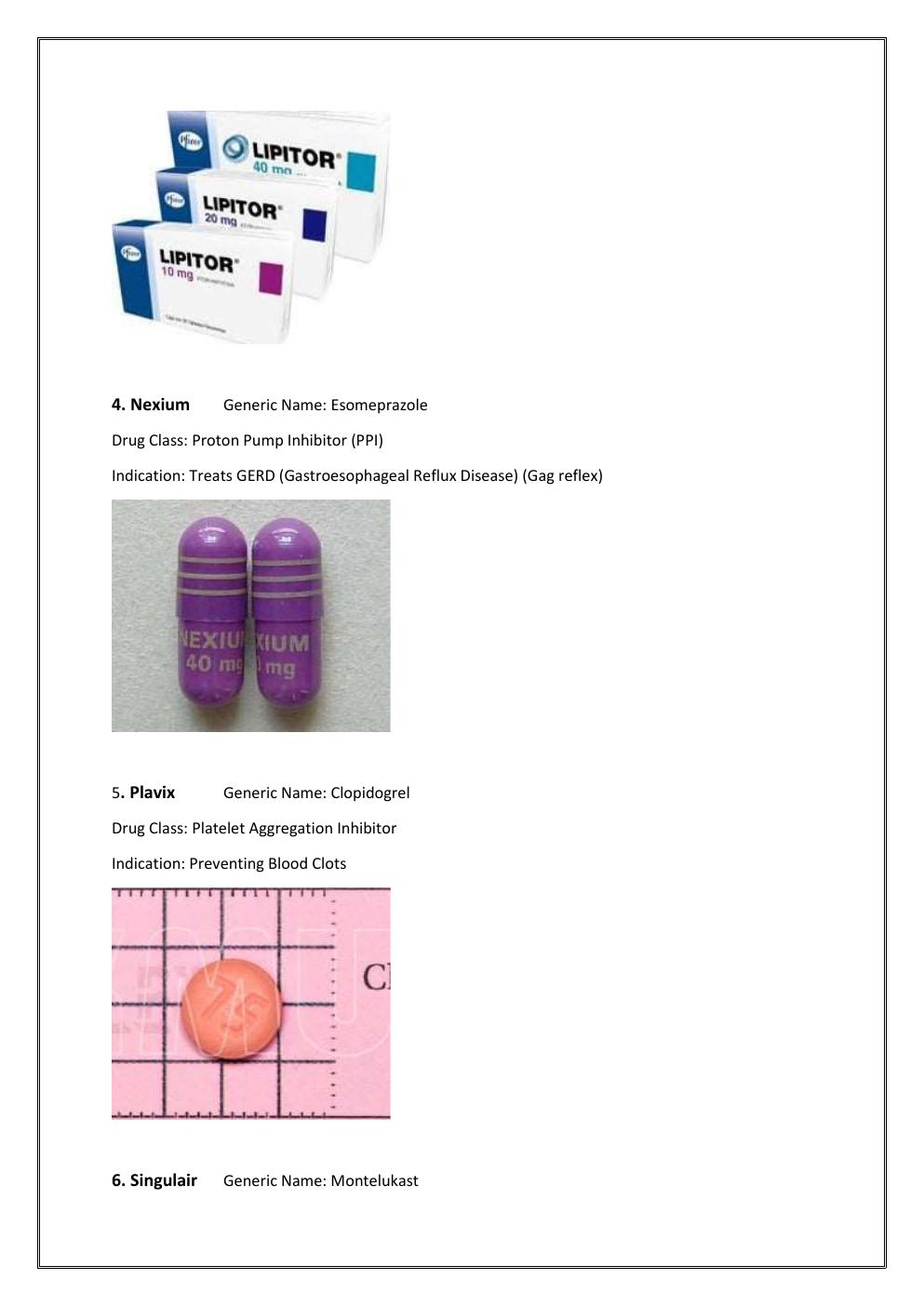 Preview page 2 of TOP 200 DRUGS FOR PTCB AND  THEIR USAGE