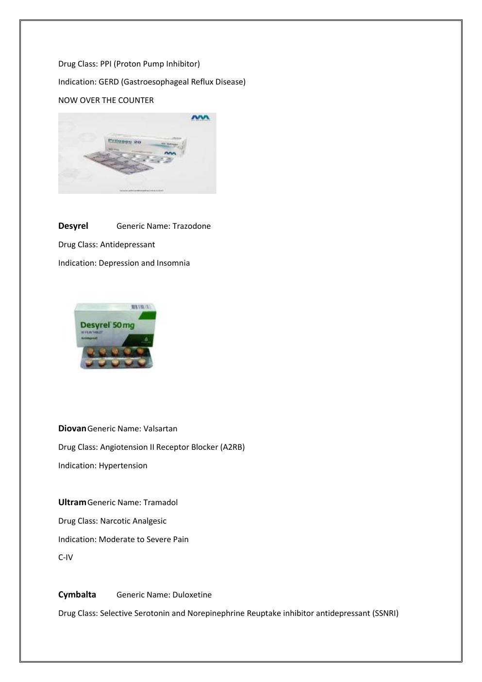Preview page 5 of TOP 200 DRUGS FOR PTCB AND  THEIR USAGE